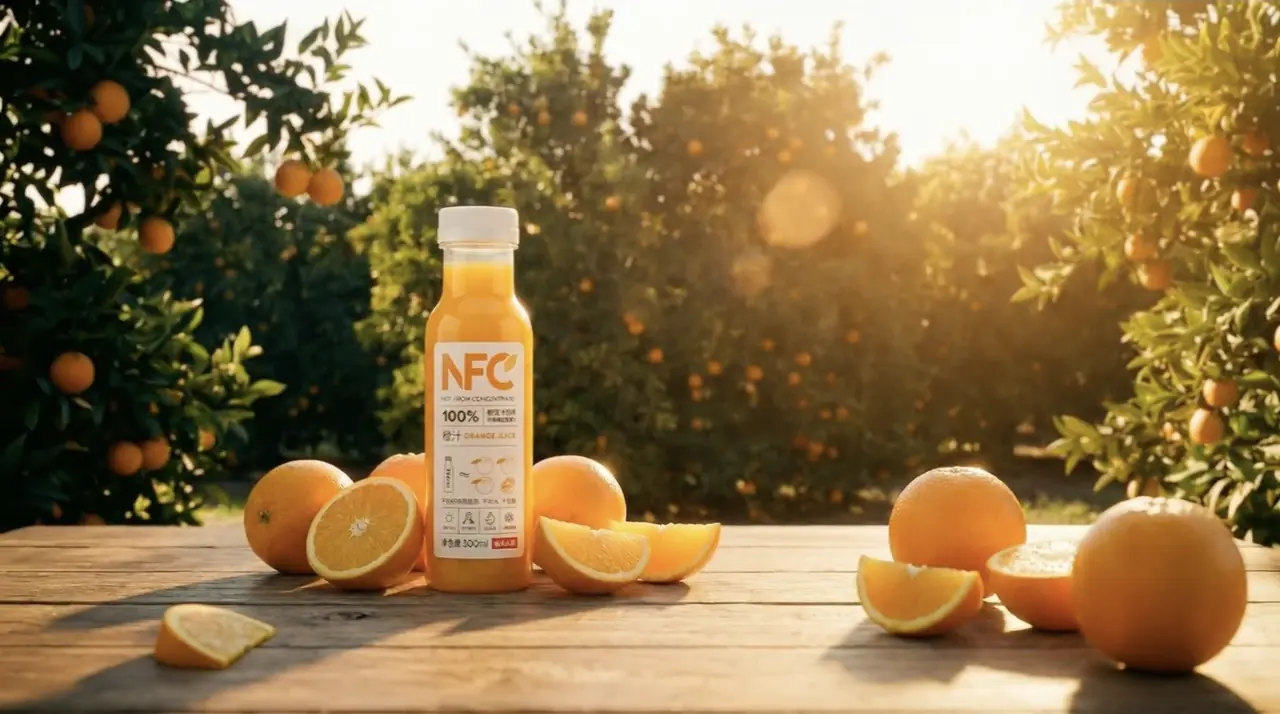 NFC 橙汁广告分镜 6